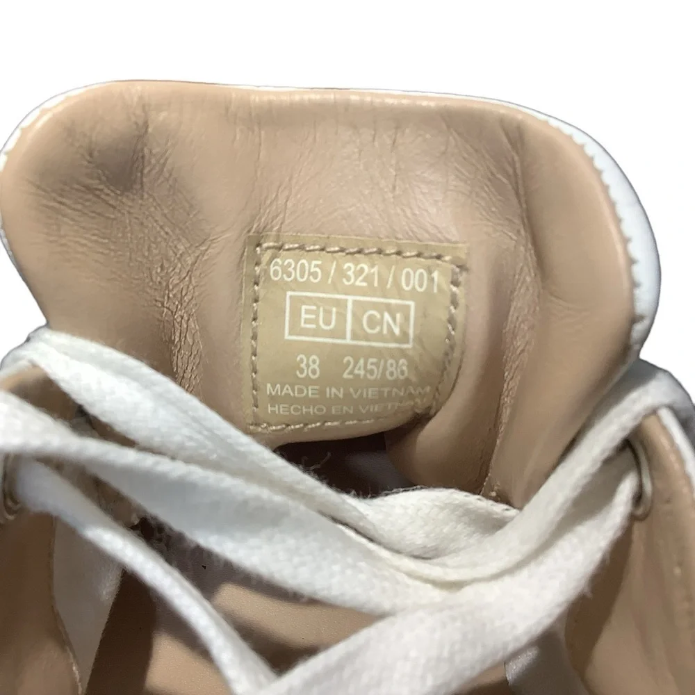 MASSIMO DUTTI NWT Leather Sneakers - Size 7 (EU‎ Size 38)